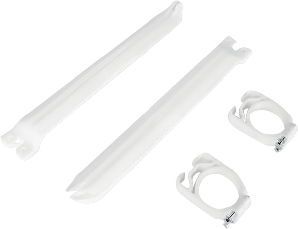 Kawasaki Fork Tube Protectors White