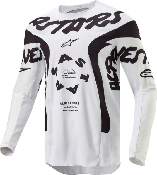 Tricou Alpinestars Racer Hana Black/White-1