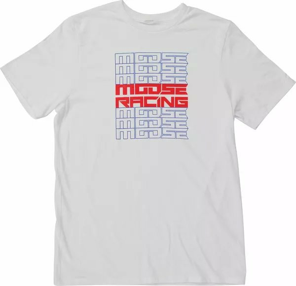 MOOSE RACING Youth Recurrence T-shirt White 