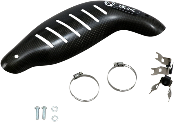 MOOSE RACING E Line 4-stroke Pipe Guard Black 