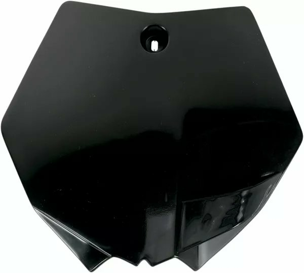 Replacement Front Number Plate Black-0