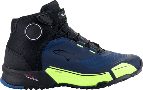 Ghete Alpinestars CR-X Drystar Black/Blue/Yellow-3