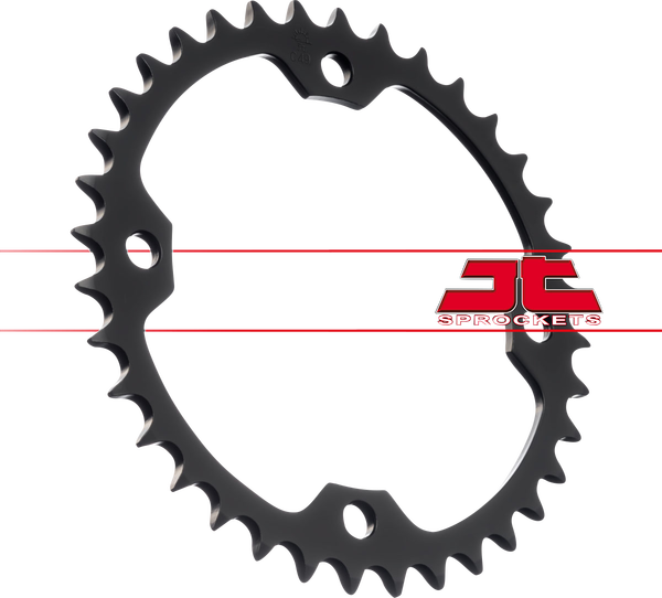 JT SPROCKETS Steel Rear Sprocket Black -1