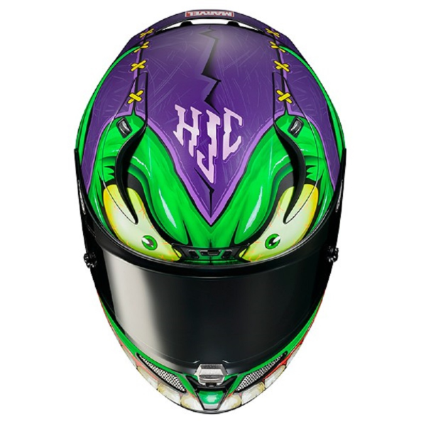 Casca HJC RPHA 11 Green Goblin Verde-1