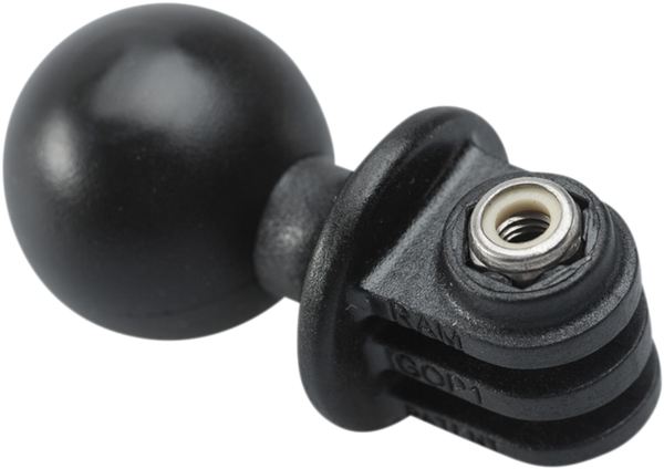 1'' Ball For Gopro Camera Black 