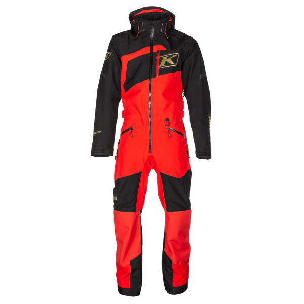 Combinezon Snowmobil Klim Ripsa Fiery Red/Black Non-Insulated-0