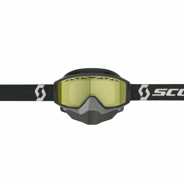 Scott Goggle Primal Snow Cross black/white / yellow-0