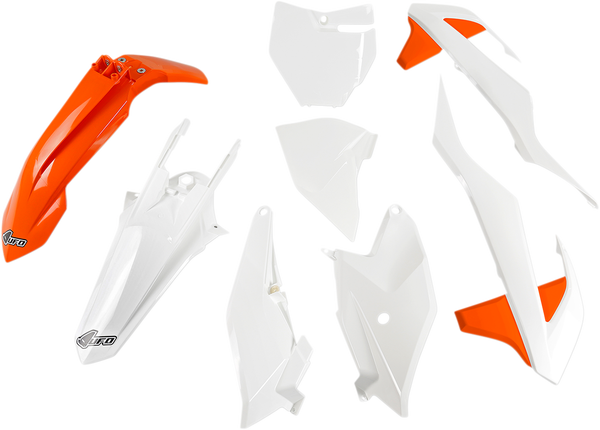 Full Body Replacement Plastic Kit Orange, White