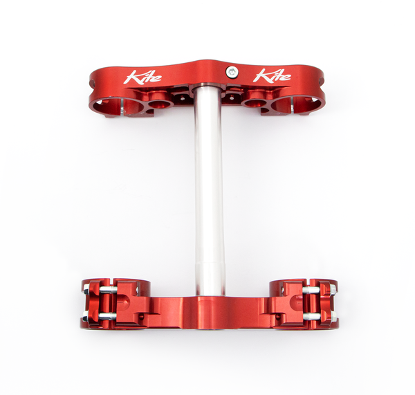 Mx-en Triple Clamps Red