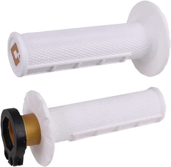 V2 Waffle Lock-on Grips White-ef082b04b477b36864c2fa325faed9fd.webp