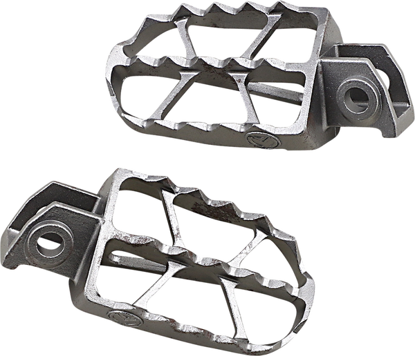 MOOSE RACING Nd Series Footpegs Silver 