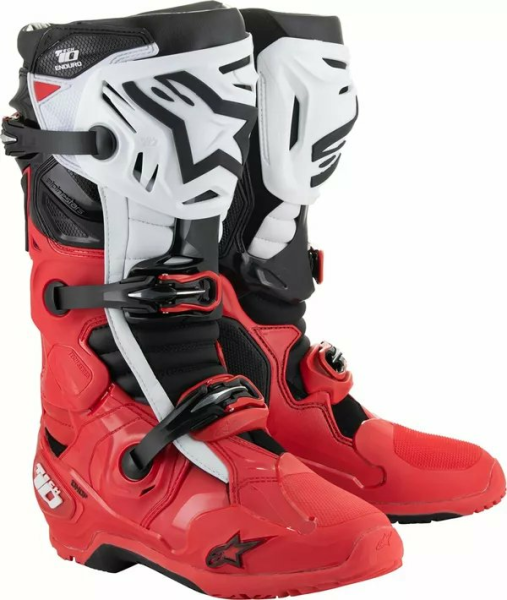 Alpinestars Tech 10 Enduro Boots Red -30