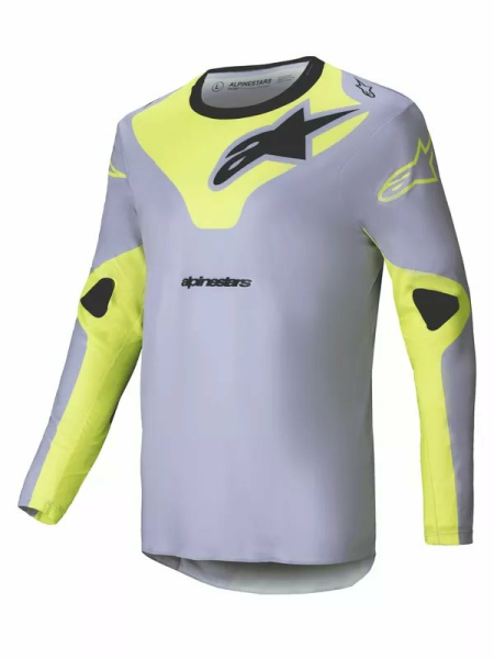 Alpinestars Racer Veil Jersey Gray, Yellow -f0336e523dbc7a653dfb7e5fc77692fd.webp