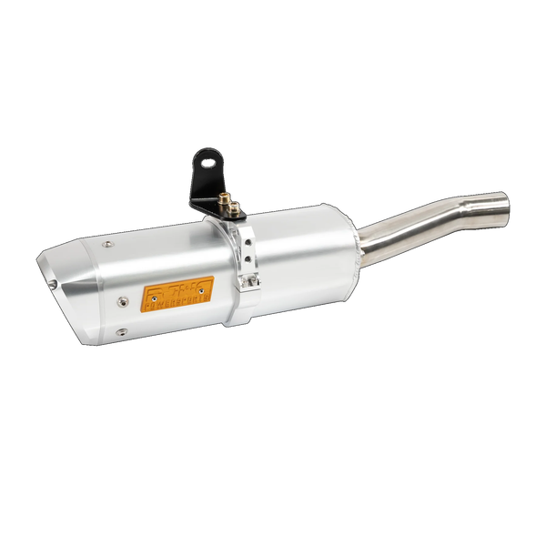 Apx Aluminium Slip-on Muffler Anodized Clear 