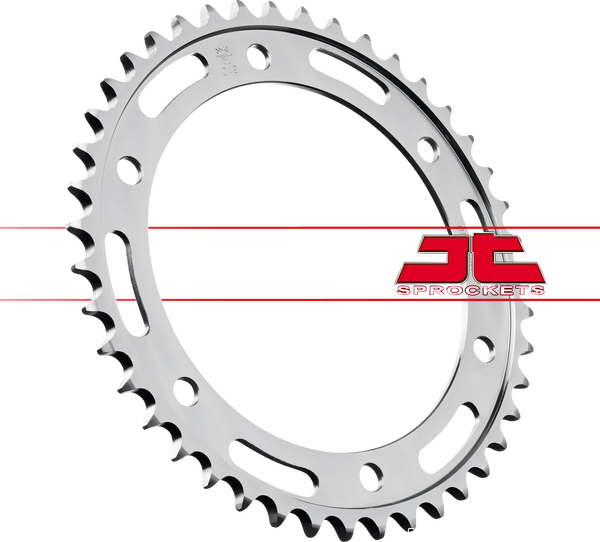 JT SPROCKETS Steel Rear Sprocket Natural -1