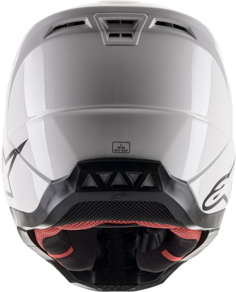 Casca Alpinestars Supertech M5 Solid White Glossy-5