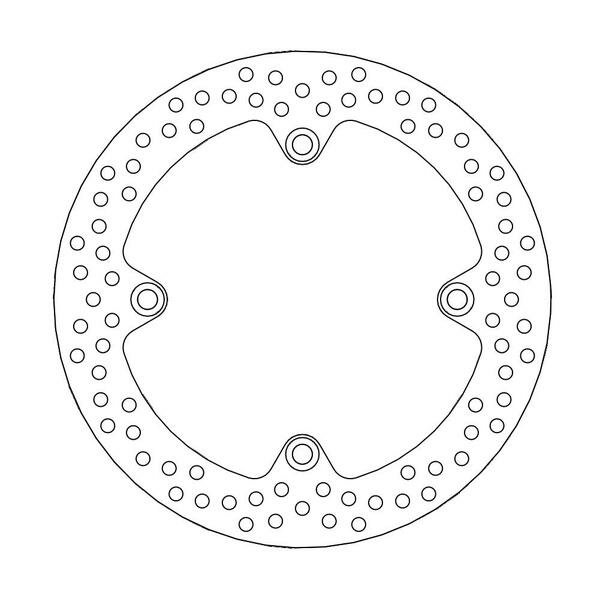 Halo Series Rear Rotor Stainless Steel