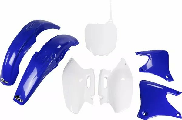 Full Body Replacement Plastic Kit Blue, White-0