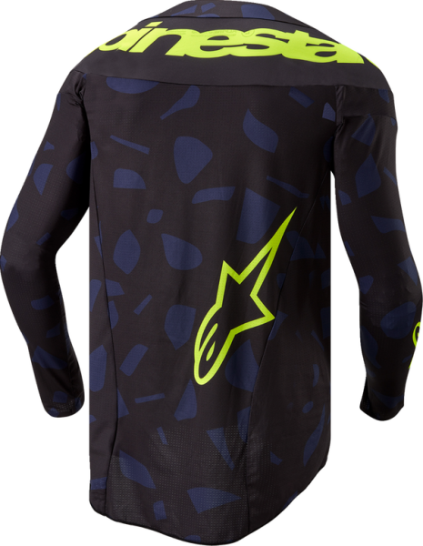 Tricou Alpinestars T-star Rant Black/Yellow-0