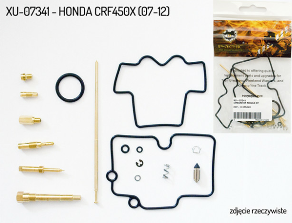 KIT REPARARE CARBURATOR PSIHIC HONDA CRF 450X '07-'12 (26-1473) (PENTRU 1 CARBURATOR)