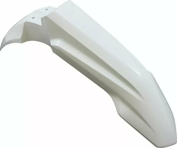 Front Fender Replacement Plastic White-0