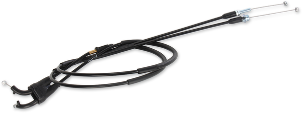 Black Vinyl Throttle Cable Black-0