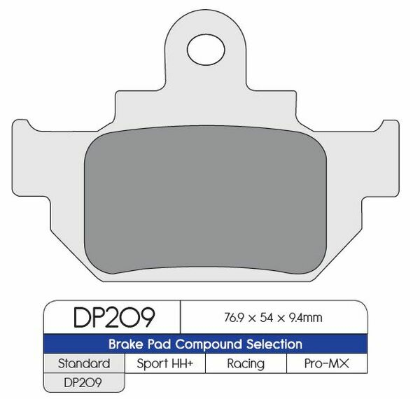 Standard Sintered Metal Brake Pads