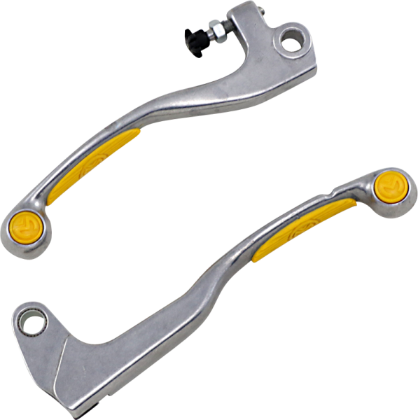 MOOSE RACING Competition Lever Silver, Yellow 