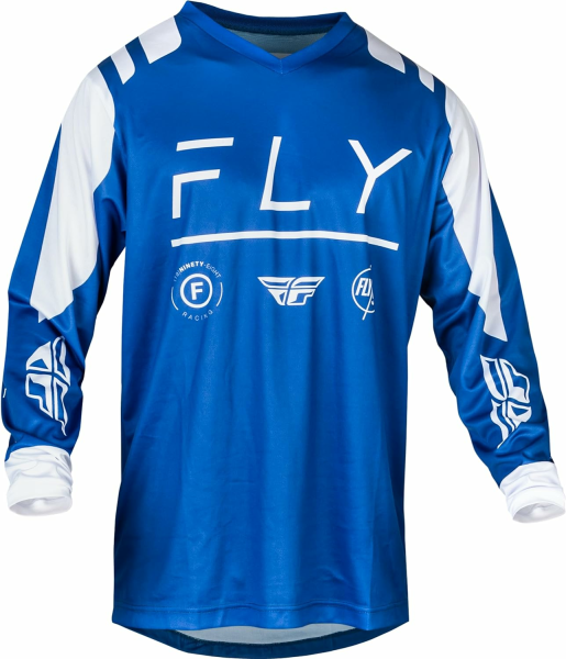 Combo Echipament Mx/Enduro Fly F-16 True Albastru/Alb-0