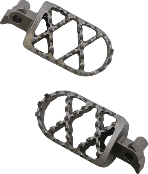 MOOSE RACING Pro Footpegs Silver 