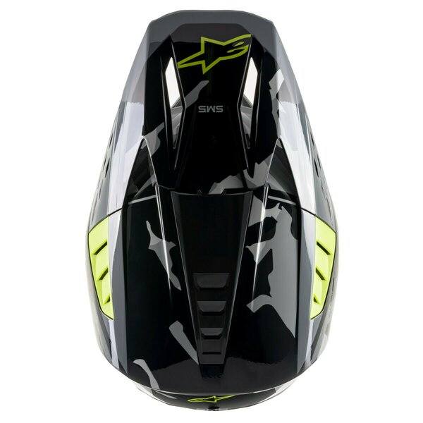 Casca Alpinestars Supertech M5 Rover Gray/Yellow/Gloss-3