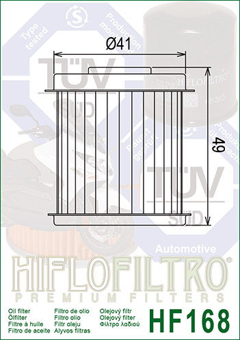 Filtru ulei DAELIM NS/SL125 Hiflofiltro HF168-f59dda6e16c5b1dd974253bc014b33c5.webp