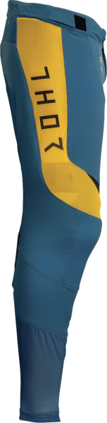 Pantaloni Thor Prime Rival Teal/Yellow-4