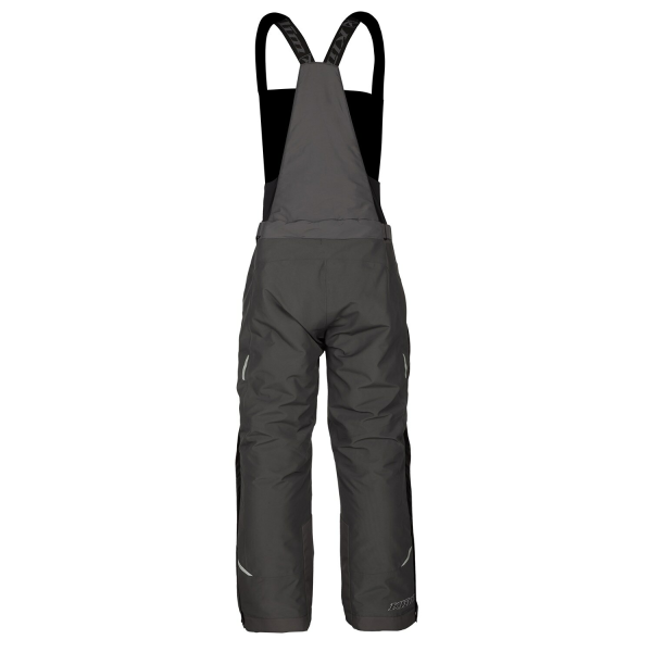 Pantaloni Snowmobil Klim Klimate Bib Insulated Black - Metallic Silver-14