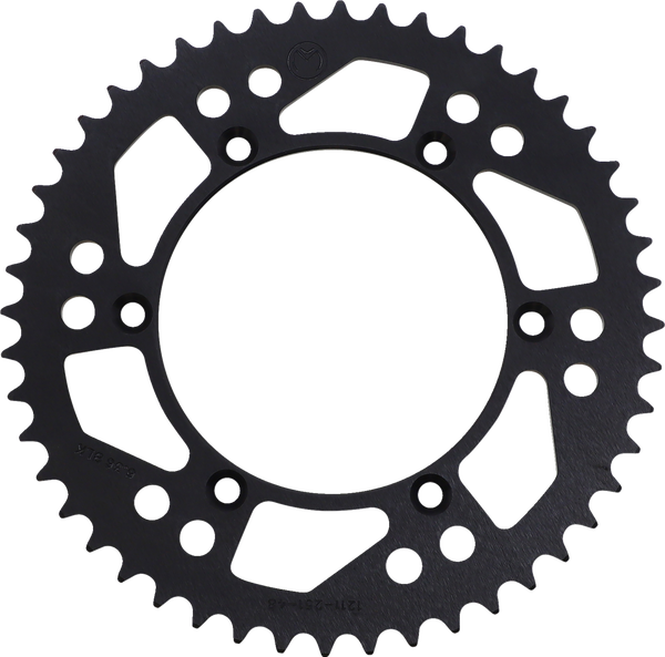 MOOSE RACING Rear Aluminum Sprocket Black 