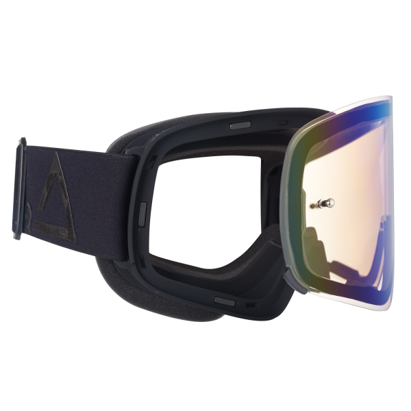 AMOQ MX Goggles Vision Magnetic Blackout - Gold Mirror-1