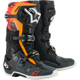 Cizme Alpinestars Tech 10 Black/Orange