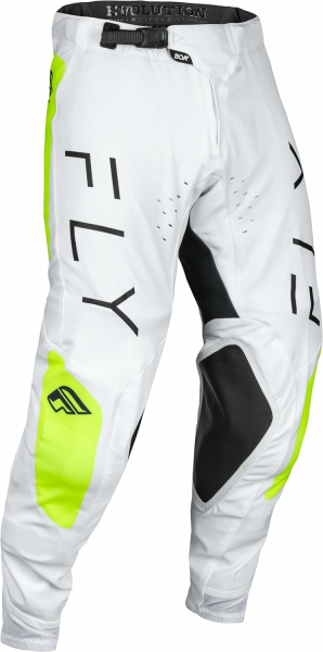 Combo Echipament Mx/Enduro Fly Evolution Alb/Fluo Galben-5