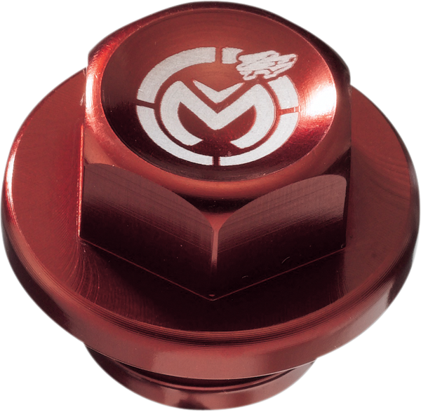 MOOSE RACING Magnetic Float Bowl Drain Plug By Zip-ty Red 