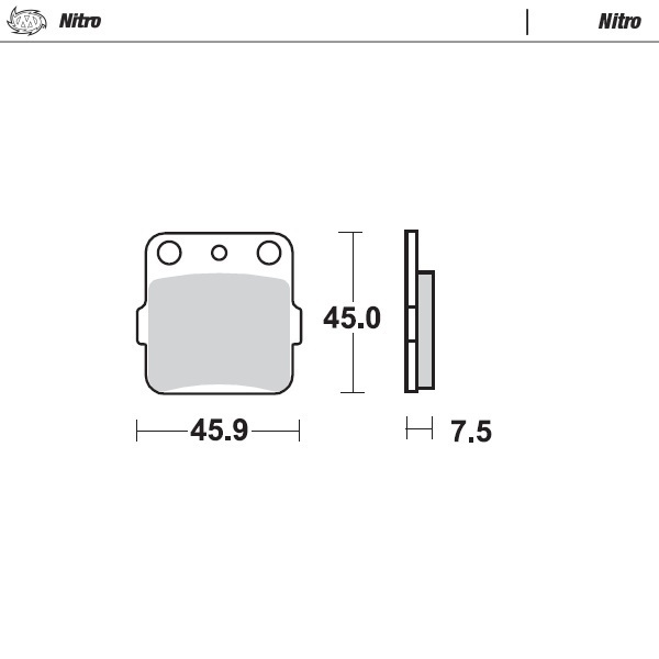 Nitro Atv Brake Pads