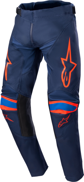 Pantaloni Copii Alpinestars Racer Narin Navy/Orange-2