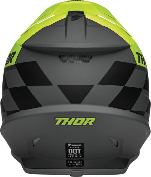 Casca Thor Sector Birdrock Fluorescent Yellow/Gray/Matte-4