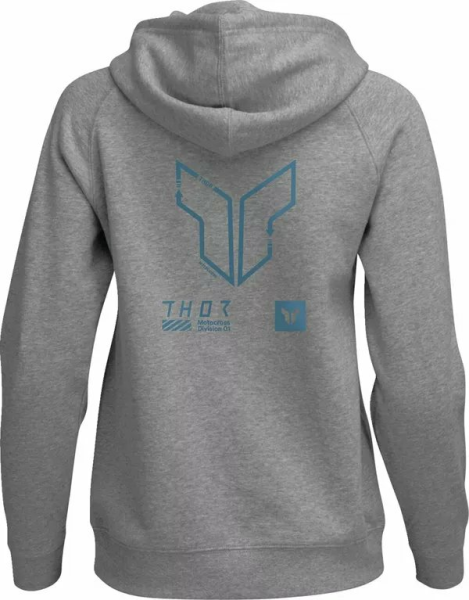 THOR Women's Trax Pullover Hoodie Gray -1