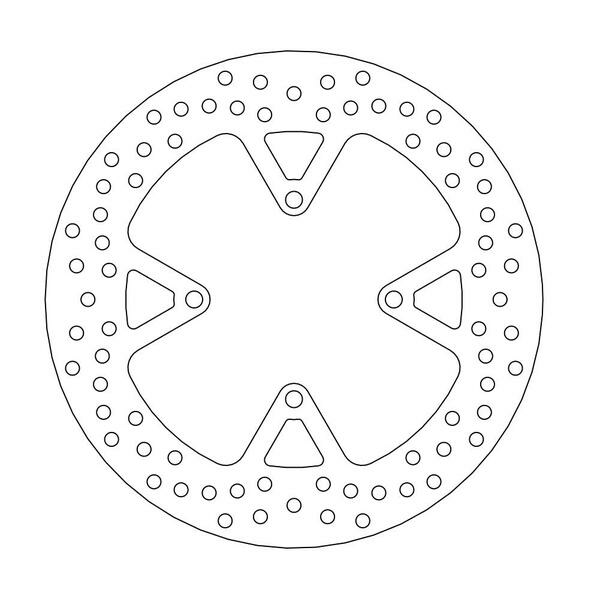 Halo Series Rear Rotor Stainless Steel