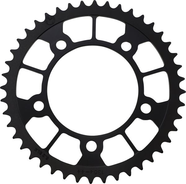 MOOSE RACING Rear Aluminum Sprocket Black -0