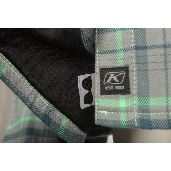 Camasa Dama Klim Upland Flannel Black - Asphalt-1