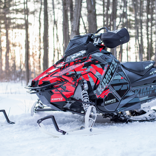 Snowmobile Muffs With Window Black-5