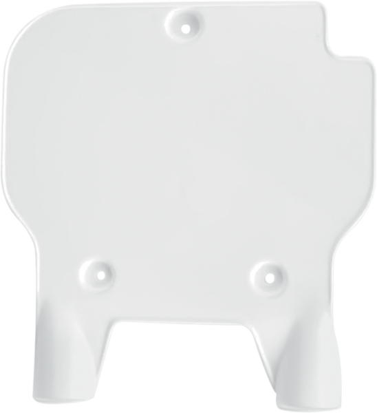 Frt #plate Kx80 91-97 Wht White