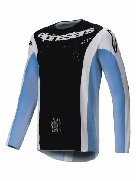 Alpinestars Techstar Melt Jersey Black, Blue -fa0ae1cdf6f3b0779dee8a24d3feed34.webp