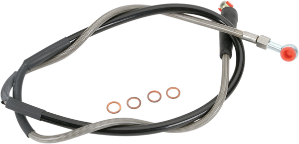 MOOSE RACING Stainless Steel Braided Brake Line Silver -fa9d687a81c73e84a5380ef1bd55358d.webp